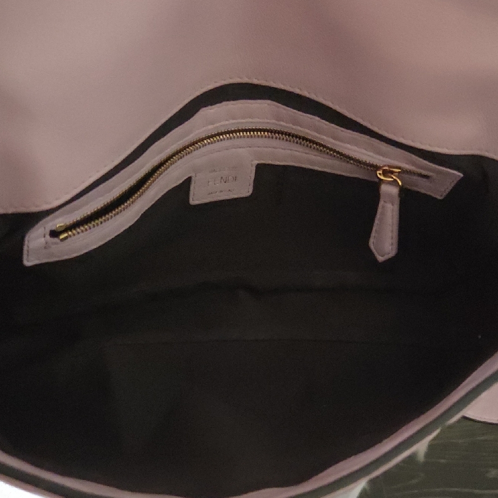 Fendi Lavender Baguette Shoulder Bag - Picture 7 of 14